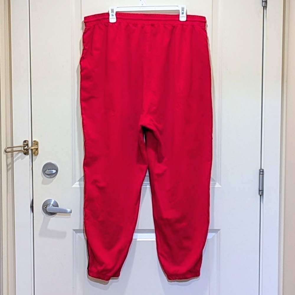 GUC SHEIN 3X Red Black and White Cotton Crop Top Co-ord Set Track Suit - Picture 7 of 7